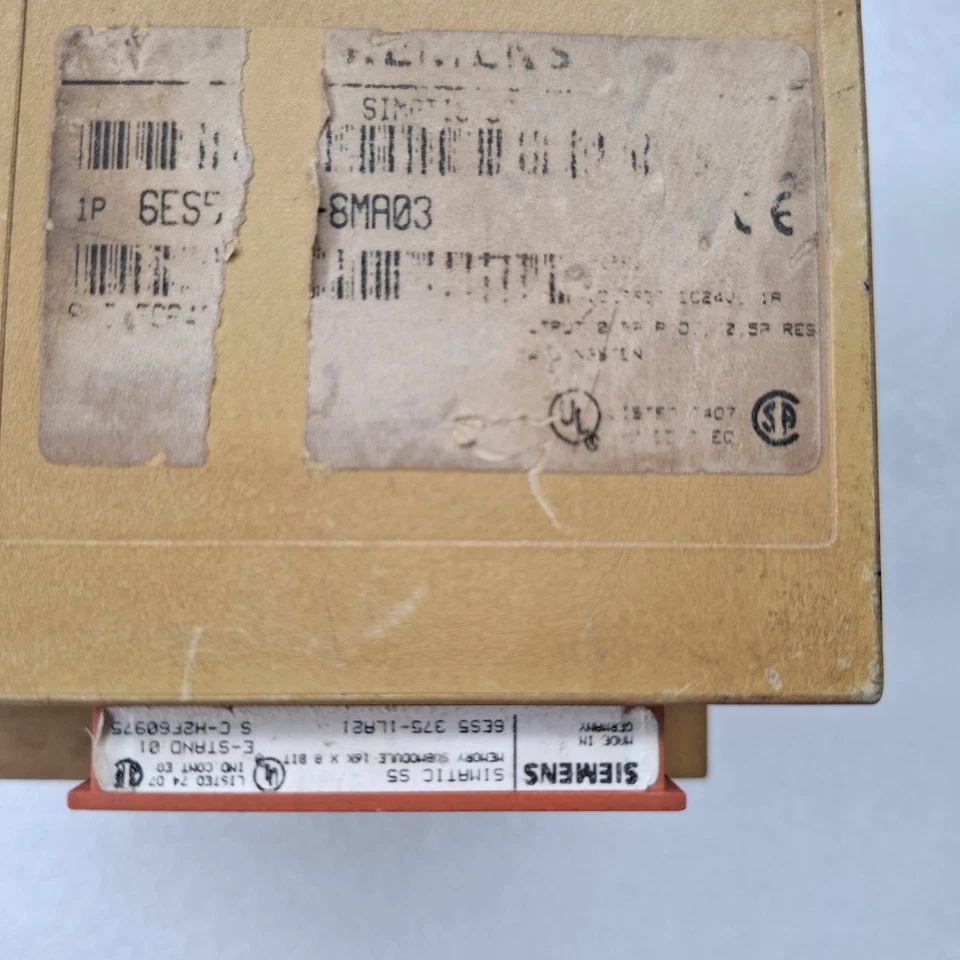 SIEMENS SIMATIC S5-95U 6ES5 095-8MA03 CPU 6ES50958MA03 SIMATIC S5 95U (USED)
